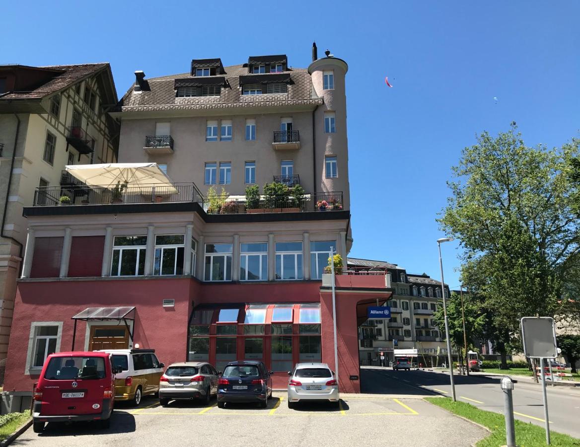 Modern Family Apartment In Interlaken Center Екстериор снимка